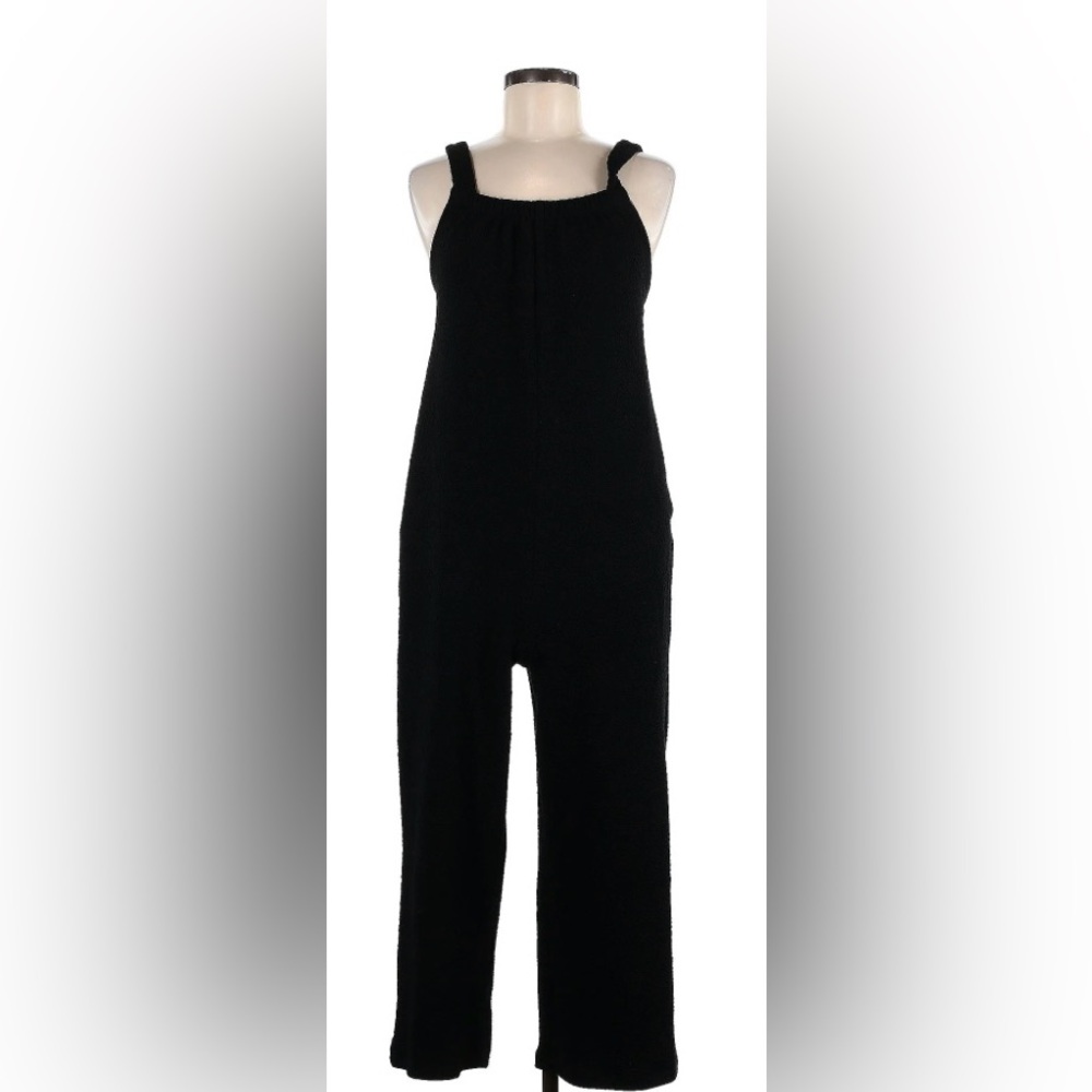 Anthropologie Sundays Black Sleeveless Jumpsuit Size Small